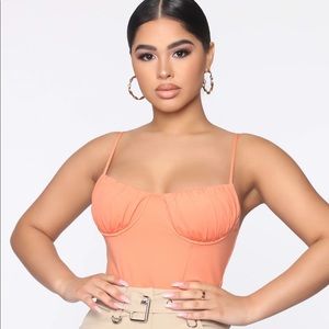 3 for $15- Fashion Nova - Undefined Love Cropped Top
